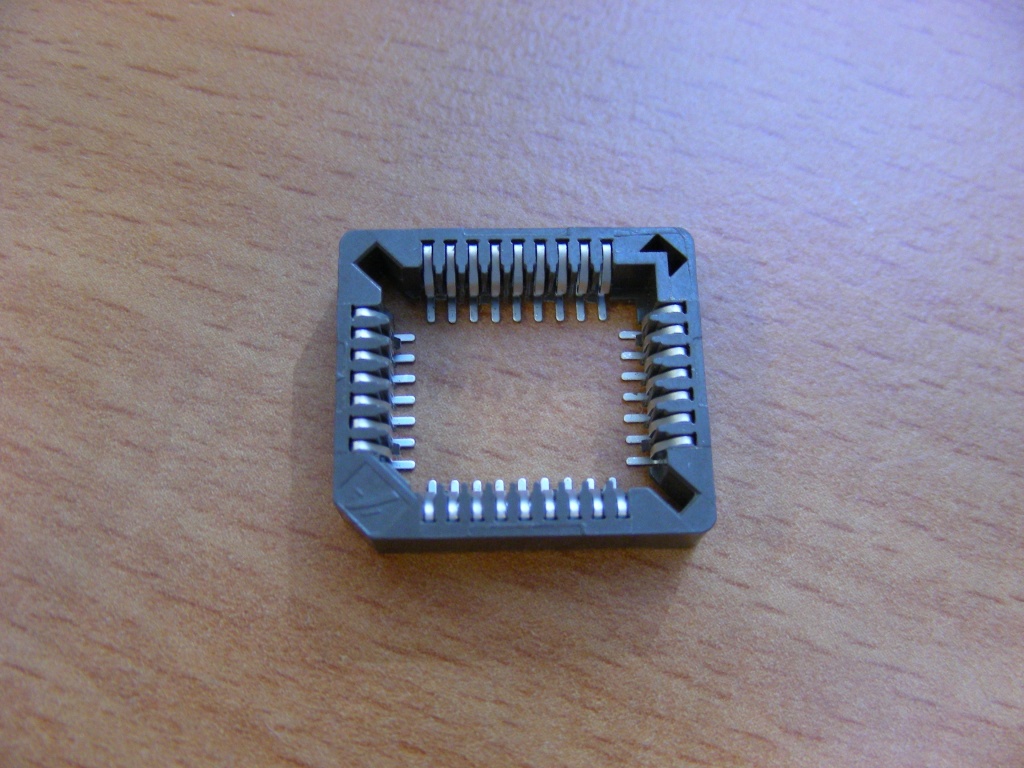 the socket prior to soldering